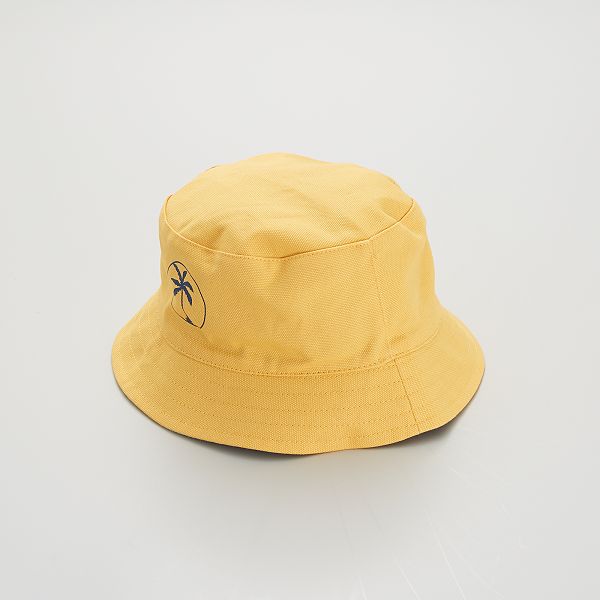 Bob Reversible Garcon Jaune Creme Kiabi 2 80