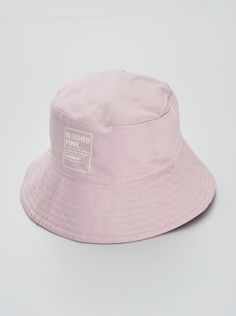 Bob réversible rose - Kiabi