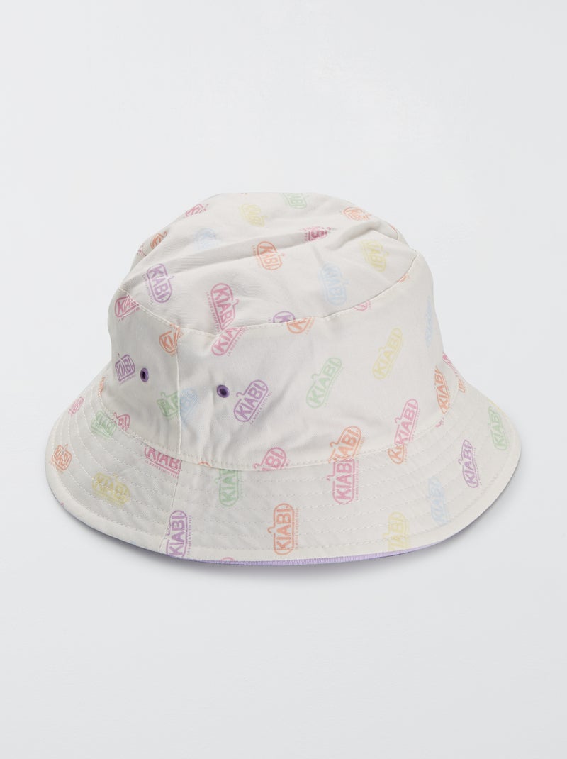 Bob réversible vintage lila - Kiabi