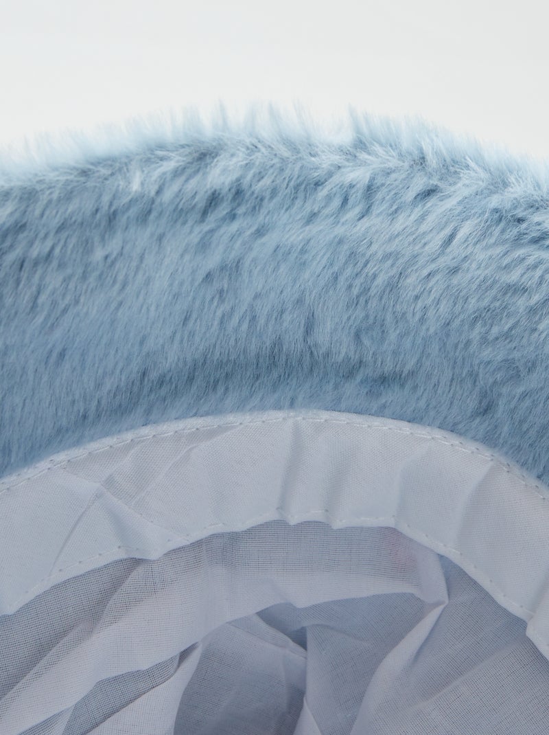 Bob 'Stitch' en polaire bleu - Kiabi