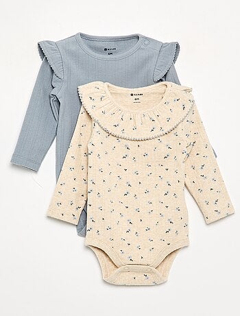 Bodies à motif avec collerette