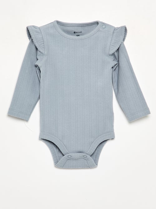 Bodies à motif avec collerette - Kiabi Bodies à motif avec collerette - Kiabi