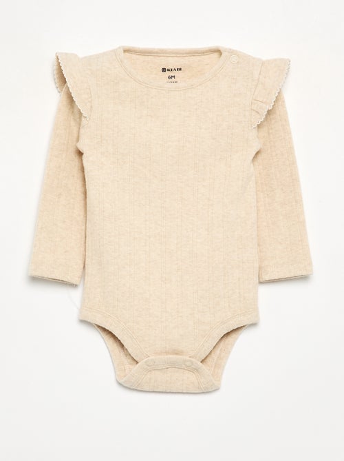 Bodies à motif avec collerette - Kiabi Bodies à motif avec collerette - Kiabi
