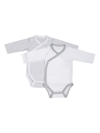 Bodies bébé à manches longues Lot de 2 -