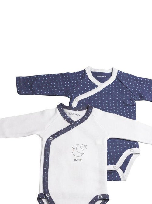 Bodies bébé à manches longues Lot de 2 - SAUTHON - Kiabi