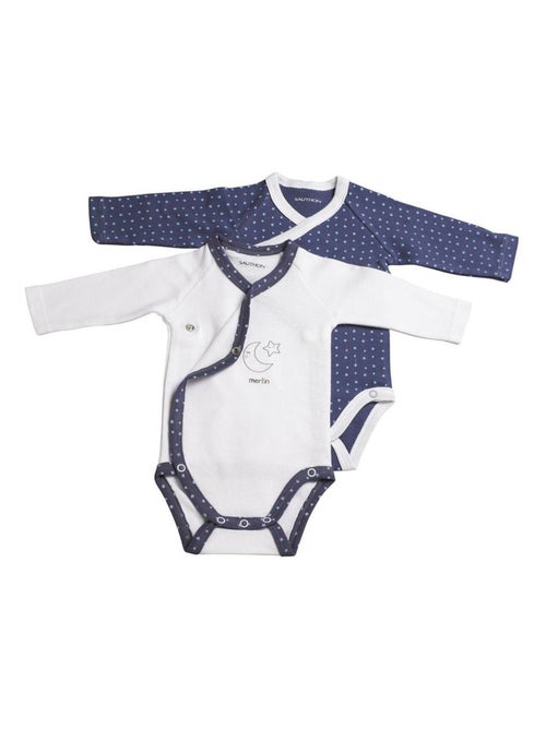 Bodies bébé à manches longues Lot de 2 - SAUTHON - Kiabi