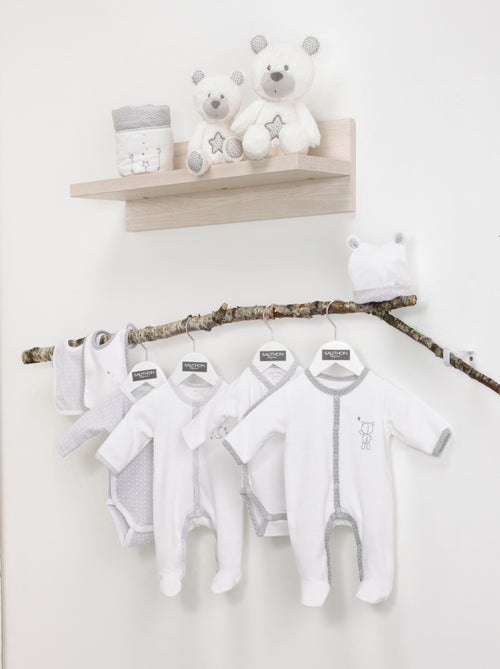 Bodies bébé à manches longues Lot de 2 - SAUTHON - Kiabi