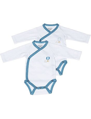 Bodies bébé à manches longues Lot de 2 - SAUTHON
