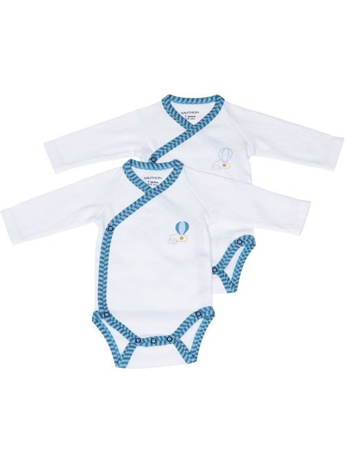 Bodies bébé à manches longues Lot de 2 - SAUTHON - Kiabi