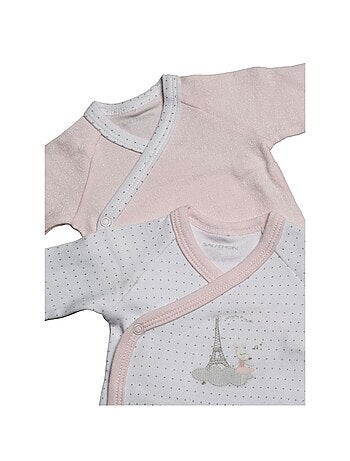 Bodies bébé à manches longues Lot de 2 - SAUTHON