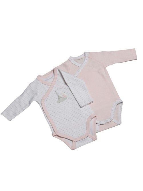 Bodies bébé à manches longues Lot de 2 - SAUTHON - Kiabi