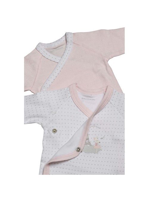 Bodies bébé à manches longues Lot de 2 - SAUTHON - Kiabi