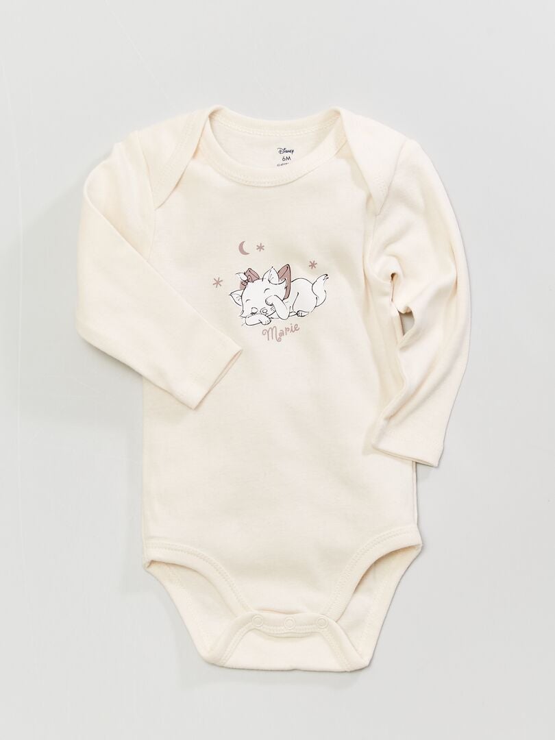 Bodies 'Disney' en jersey - Lot de 2 Rose 'Marie' - Kiabi