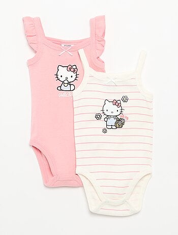 Bodies en coton 'Hello Kitty'