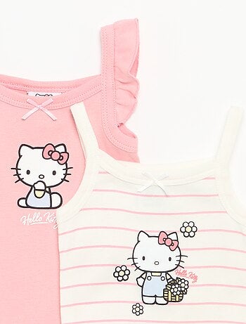Bodies en coton 'Hello Kitty'