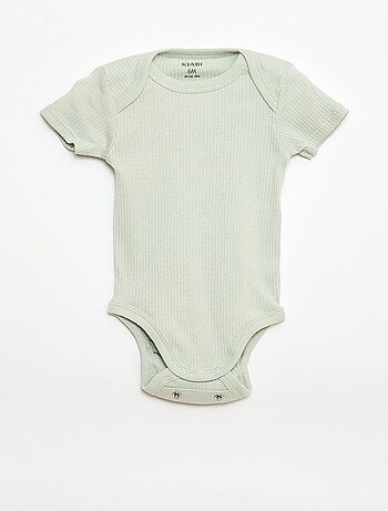 Bodies évolutif en maille unie - Lot de 3