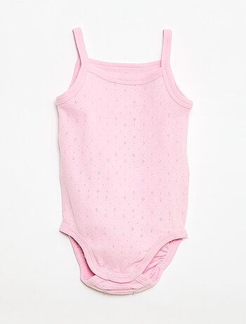 Bodies évolutifs à brettelles - lot de 3