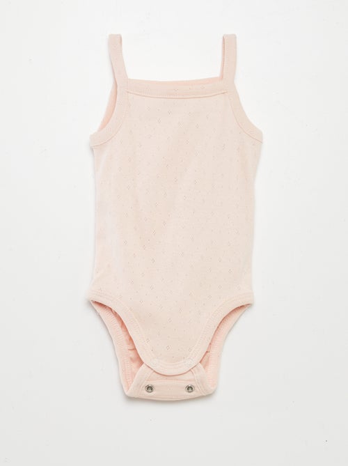 Bodies évolutifs à brettelles - lot de 3 - Kiabi