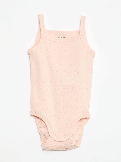 Bodies évolutifs à brettelles - lot de 3 - Kiabi