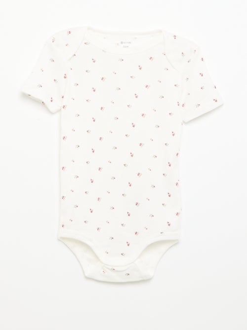 Bodies imprimés en coton - lot de 3 - Kiabi Bodies imprimés en coton - lot de 3 - Kiabi