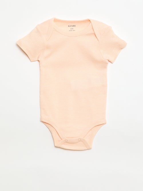 Bodies imprimés en coton - lot de 3 - Kiabi