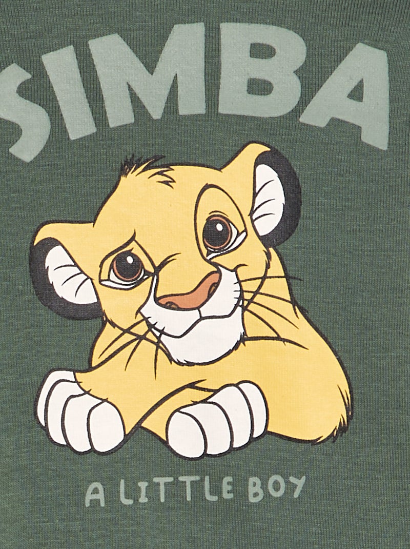 Bodies 'Simba' en jersey - lot de 2 Vert - Kiabi