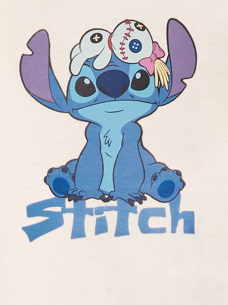 Bodies 'Stitch' en jersey - lot de 2 Bleu - Kiabi