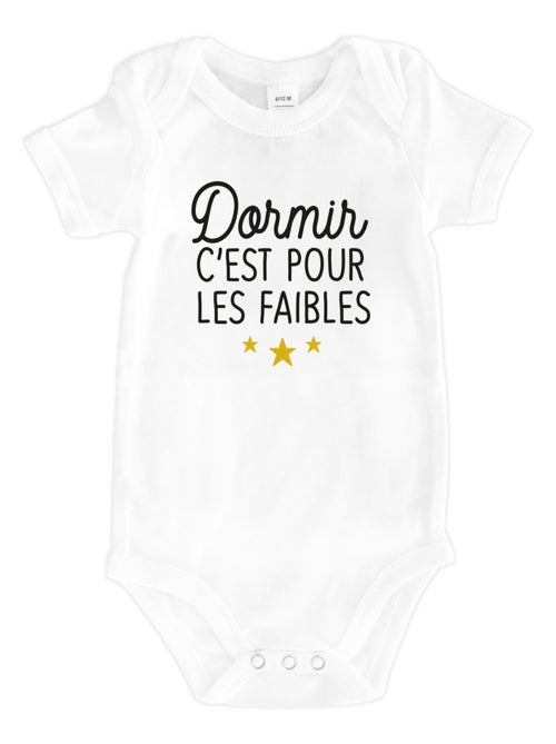 Body - DORMIR C'EST POUR LES FAIBLES - Kiabi