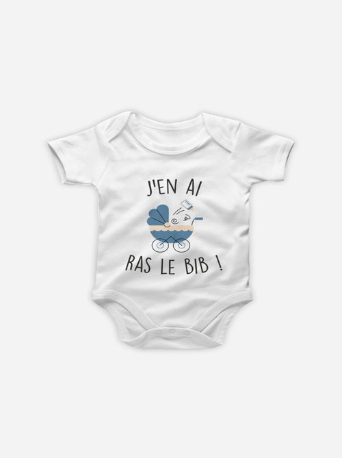 Body - J'EN AI RAS LE BIB BLEU - Kiabi
