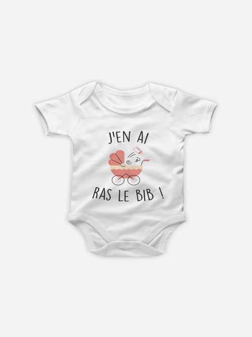 Body - J'EN AI RAS LE BIB ROSE - Kiabi