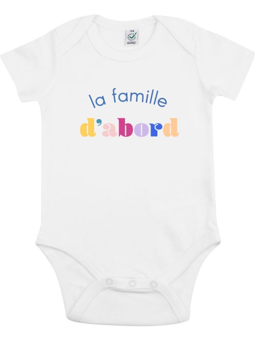 Body - LA FAMILLE D'ABORD - Kiabi