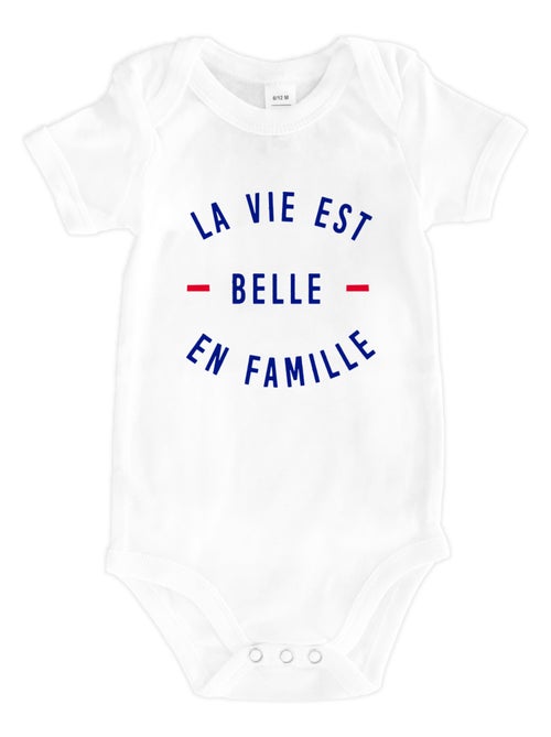 Body - LA VIE EST BELLE EN FAMILLE - Kiabi