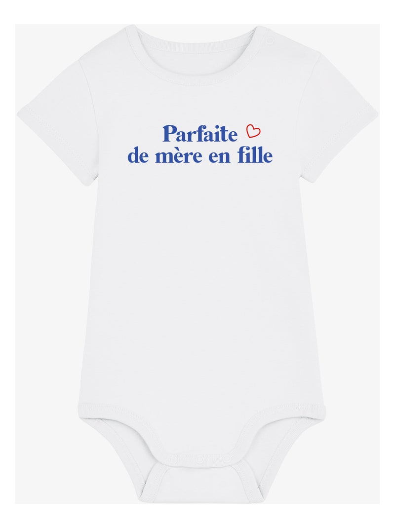 Body - PARFAITE DE MÈRE EN FILLE WAF Blanc - Kiabi