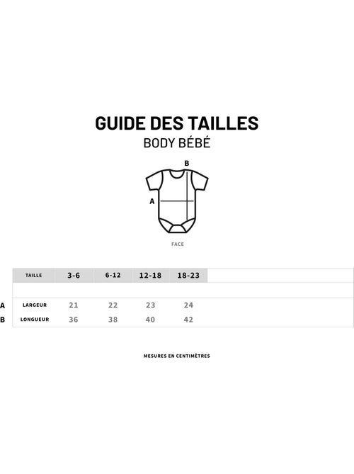 Body - PARFAITE DE MÈRE EN FILLE WAF - Kiabi