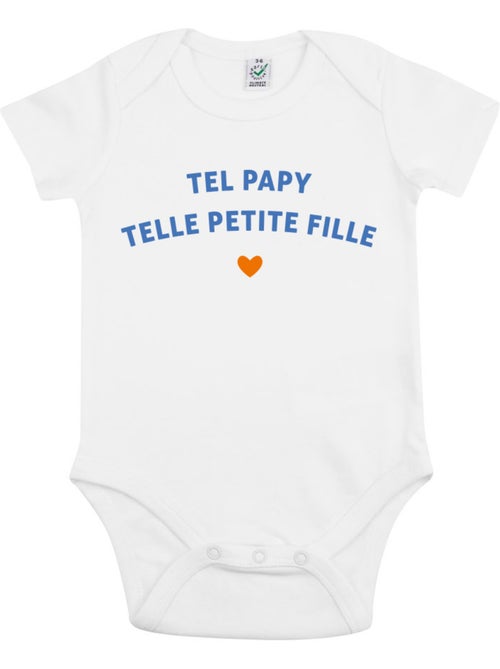Body - TEL PAPY TELLE PETITE FILLE WAF - Kiabi Body - TEL PAPY TELLE PETITE FILLE WAF - Kiabi