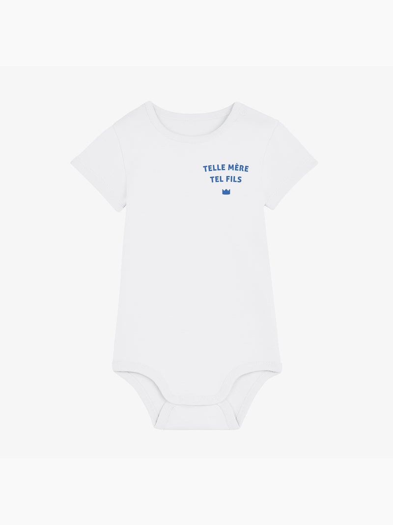Body - TELLE MÈRE TEL FILS CŒUR Blanc - Kiabi