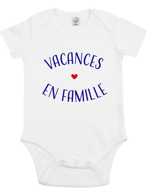 Body - VACANCES EN FAMILLE - Kiabi