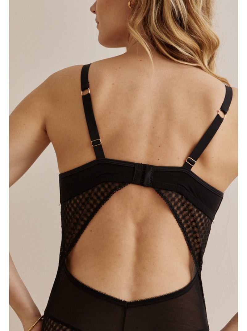 Body à armatures Mila Noir - Kiabi