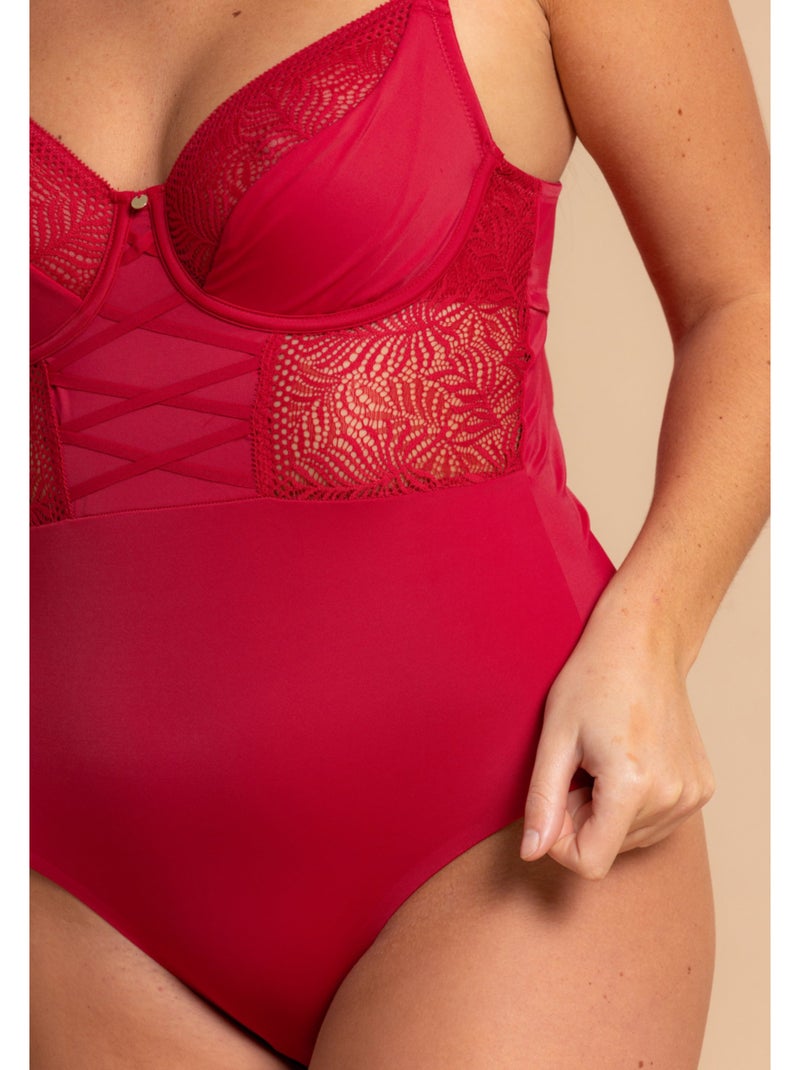 Body à armatures Oline Rouge - Kiabi