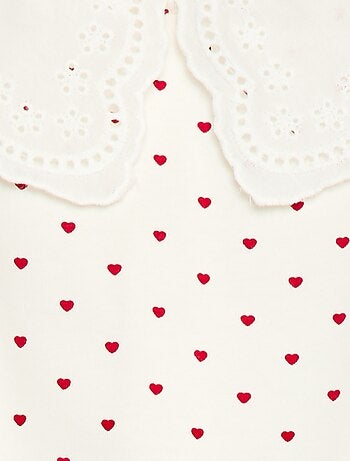 Body à col claudine