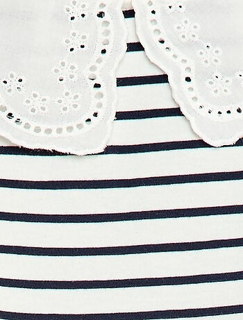 Body à col claudine