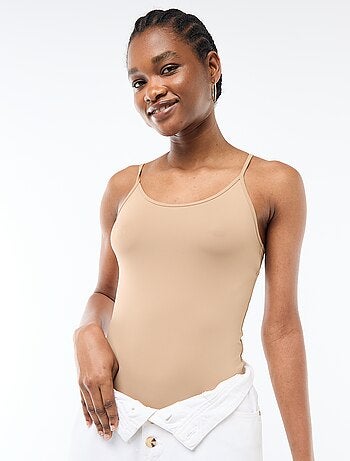 Body à fines bretelles