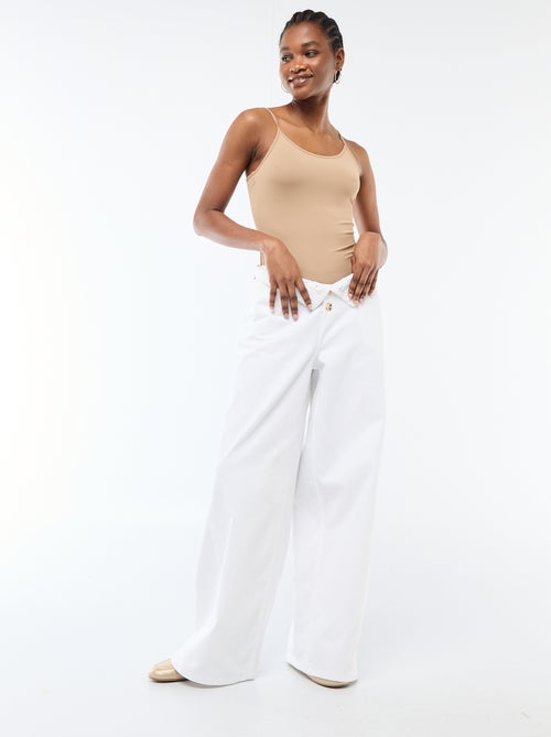 Body à fines bretelles - Kiabi Body à fines bretelles - Kiabi