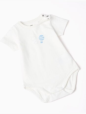 Body à imprimé + combinaison en jean