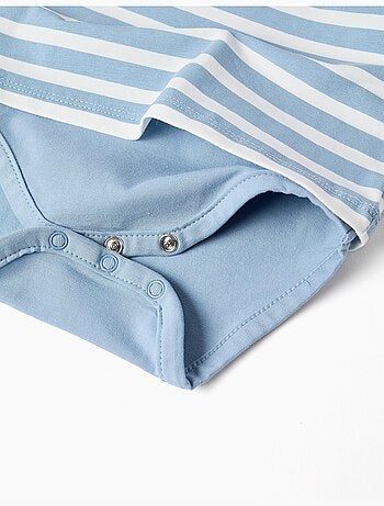 Body à manches longues et rayures