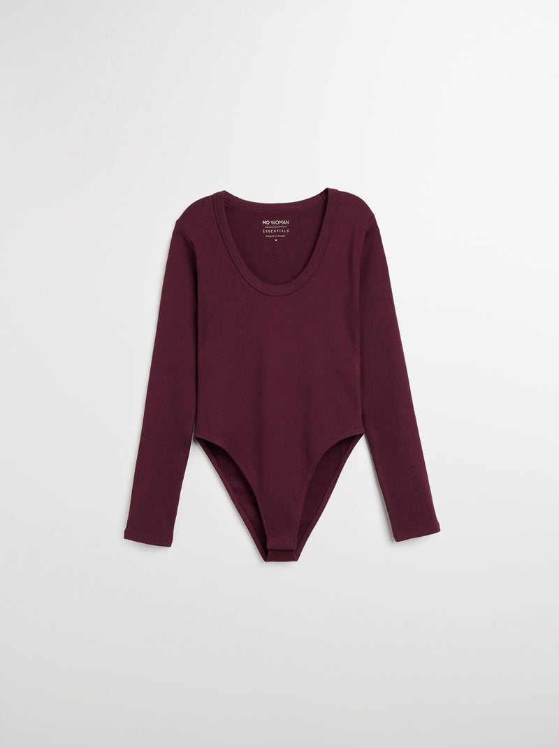 Body à manches longues, MO Fashion Violet - Kiabi