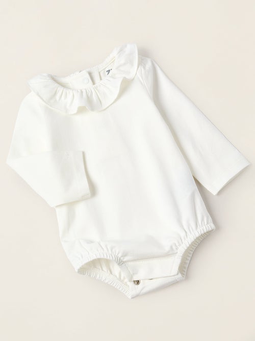 Body à Volants + Robe Salopette Florale Brothers & Sisters - Kiabi