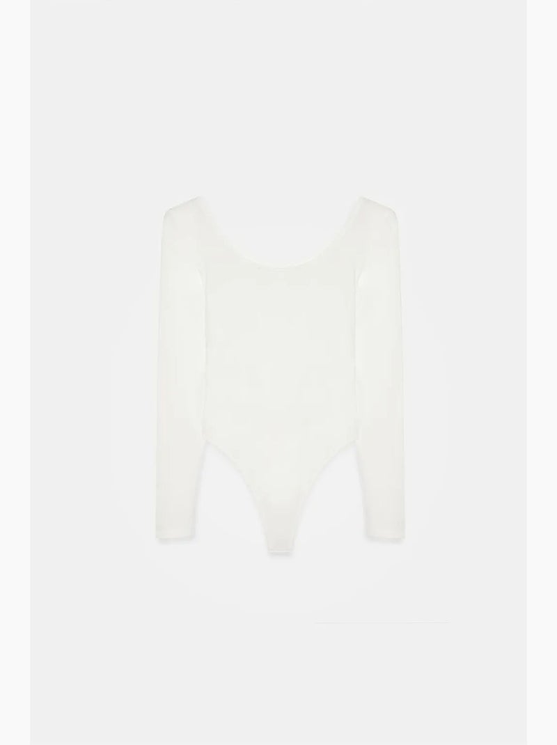 Body ajusté en jersey modal dilvin Blanc - Kiabi