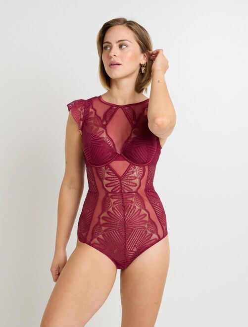 Body ampliforme dentelle Falou - RougeGorge Lingerie - Kiabi