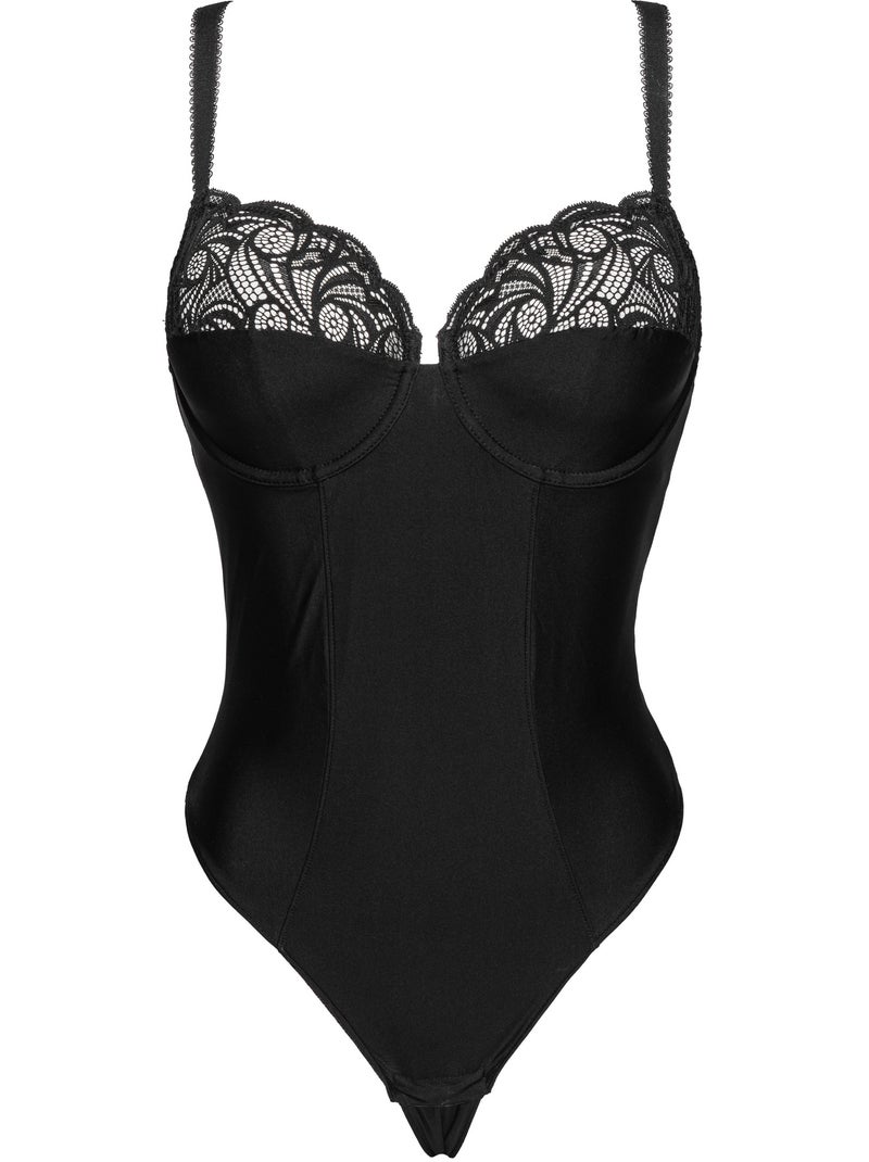 Body ariane sans complexe lingerie Noir - Kiabi